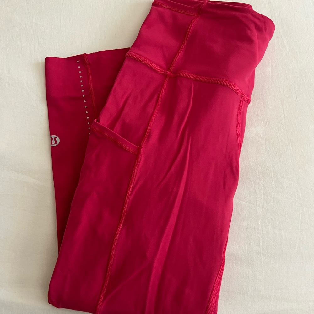 lululemon athletica Vivid Pink Leggings